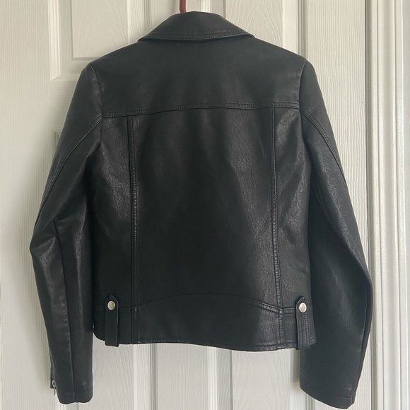 Topshop Leather Jacket - Picture 5 of 5